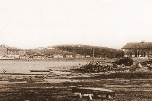 Bilde av Grønli og Kamfjord sett fra Huvik